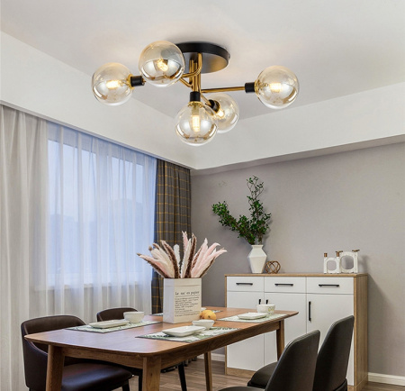 картинка Потолочная люстра Smolly V2060-5C от магазина BTSvet