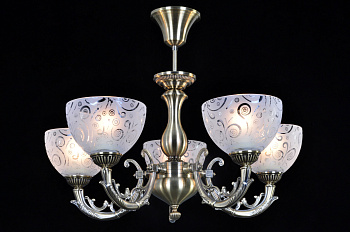Подвесная люстра MARTINEZ 75032-5C ANTIQUE