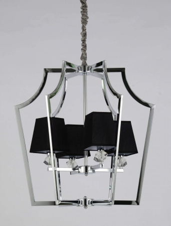 картинка Подвесная люстра Montero LDP 1249-4 CHR+BK от магазина BTSvet