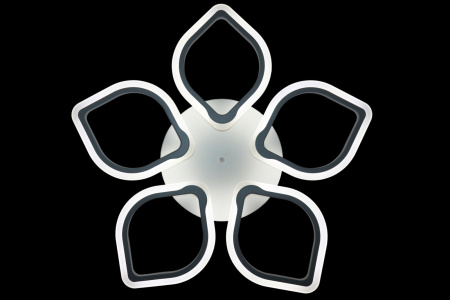 картинка Потолочная люстра светодиодная с пультом и управлением смартфоном регулировкой цветовой температуры и яркости ночным режимом и таймером LED LAMPS 81200 от магазина BTSvet