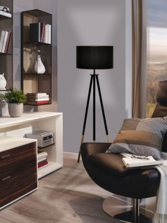 картинка Торшер на треноге Bidford 49148 от магазина BTSvet