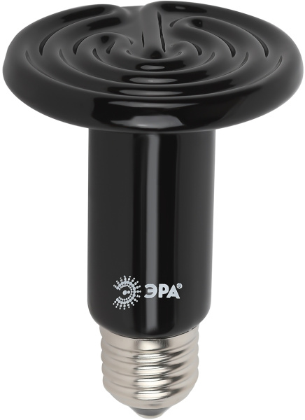 картинка Инфракрасная лампа ЗРА FITO-100W-НQ керамическая CeramiHeat RX для брудера, рептилий 100 Вт Е27 от магазина BTSvet