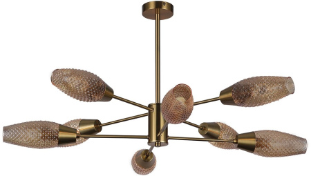 Потолочная люстра на штанге Desire 10165/8PL E14*60W Copper