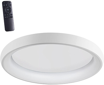 Светильник накладной диммируемый, с пультом ДУ (2.4G) LED 60W Fold 359033 OVER