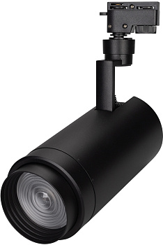 Трековый светильник светодиодный LGD-ZEUS-2TR-R100-30W White6000 (BK, 20-60 deg) (Arlight, IP20 Металл, 3 года) 025951