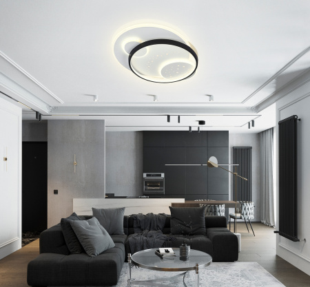 картинка Потолочная светодиодная люстра с пультом и управлением смартфоном 140W Future INNOVATION STYLE 83117 от магазина BTSvet