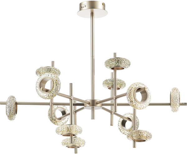Потолочная люстра светодиодная 10252/12LED Gold