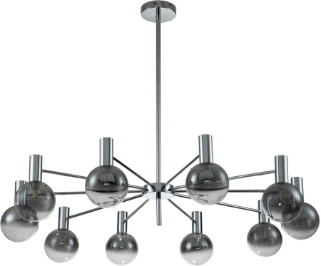картинка Люстра потолочная на штанге Collana V000225 (13015/10R Chrome) от магазина BTSvet