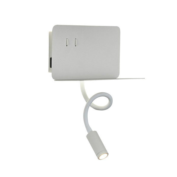 Настенный светильник светодиодный с USB-поротом и выключателем Pinaggio SL1576.501.02