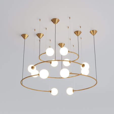 картинка Подвесная люстра светодиодная Brook 359/12 от магазина BTSvet