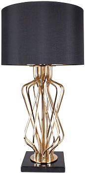 Интерьерная настольная лампа с выключателем Fire A4032LT-1GO