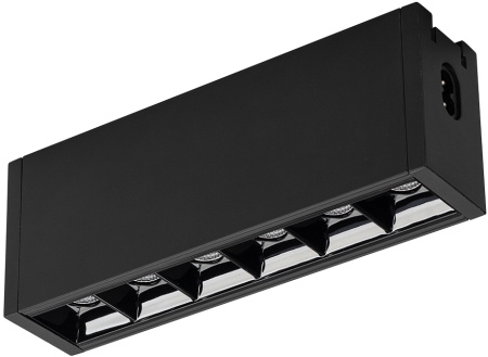 Линейный настенно-потолочный светильник LED CLIP-38-LASER-S171-6W Warm3000 (BK, 36 deg, 24V) (Arlight, IP40 Металл, 3 года) 026839