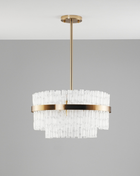 картинка Потолочная люстра на штанге Crumbly V10260-PL от магазина BTSvet