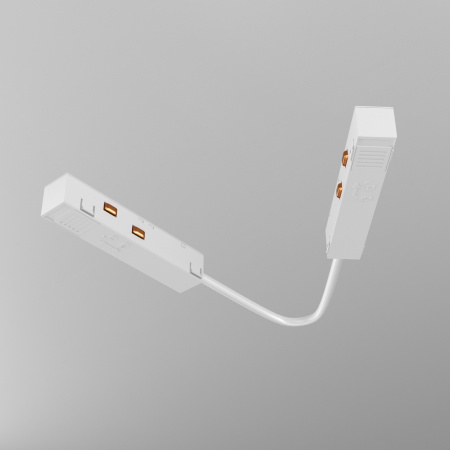 картинка Коннектор питания угловой 15 см Accessories for tracks Exility TRA034CPC-42W-15 от магазина BTSvet