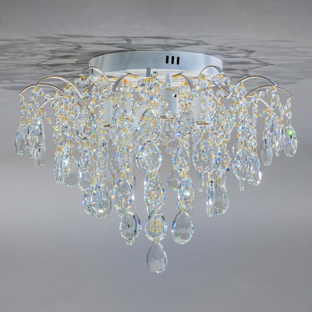 картинка Люстра потолочная Selena 1126/6 E27*60W White/Gold от магазина BTSvet