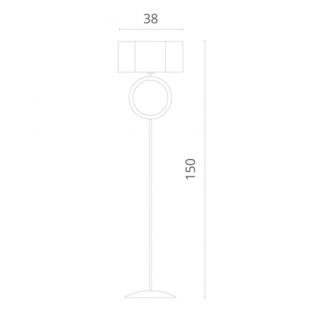 картинка Торшер 4069/02 PN-1 от магазина BTSvet