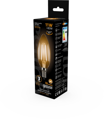 картинка Лампочка светодиодная филаментная 103801111 от магазина BTSvet