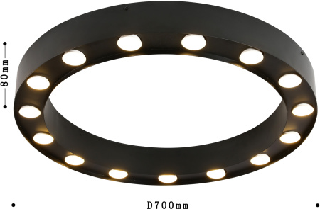 картинка Потолочный светильник светодиодный Attica 3007-15U от магазина BTSvet