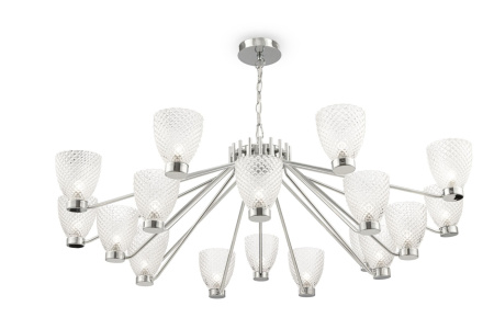 Подвесная люстра Ralar MOD068PL-18CH