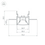 картинка Профиль FOLED-CEIL-CENTER-2000 (Arlight, Алюминий) 023863 от магазина BTSvet