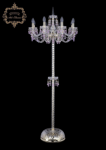 Хрустальный торшер 13.24.8.200.P.h-160.Gd.V7010