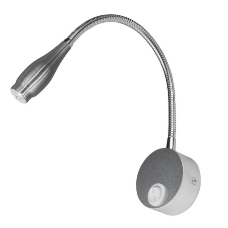 Спот светодиодный для чтения с выключателем ULT-F22-3W/4000K IP20 SILVER