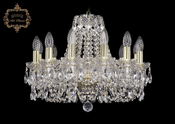 Хрустальная подвесная люстра 11.11.12.165.Gd.Sp