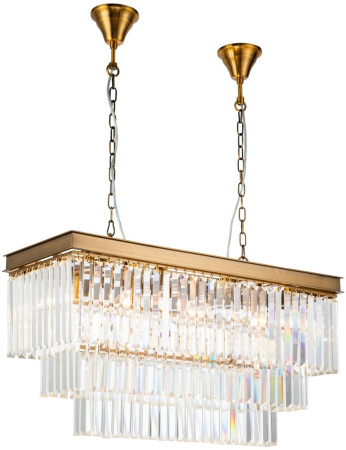 Подвесная люстра хрустальная Triumph 6119-800 BRASS