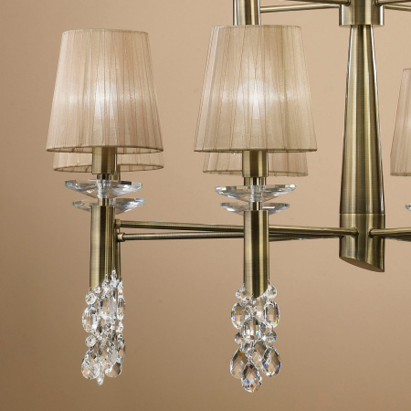 картинка Большая люстра Tiffany Cuero 3870 от магазина BTSvet