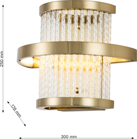 картинка Бра светодиодное Arena 2995-1W от магазина BTSvet