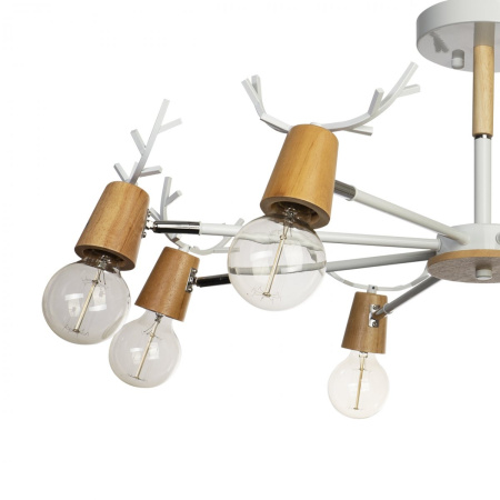 картинка Потолочная люстра для детской Sven 10024/8 White от магазина BTSvet