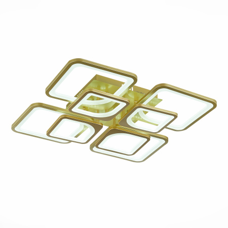 картинка Потолочная люстра светодиодная диммируемая с пультом регулировкой цветовой температуры и яркости Valiano SLE500422-08 от магазина BTSvet