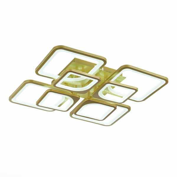 картинка Потолочная люстра светодиодная диммируемая с пультом регулировкой цветовой температуры и яркости Valiano SLE500422-08 от магазина BTSvet