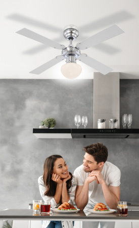 картинка Потолочная люстра с вентилятором Champion 330 от магазина BTSvet