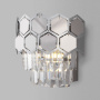 картинка Настенный светильник Ariana 10124/2 хром/прозрачный хрусталь (10113/2) от магазина BTSvet