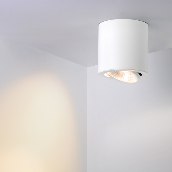 картинка Накладной светильник LED SP-FOCUS-R90-9W White (Arlight, IP20 Металл, 3 года) 021425 от магазина BTSvet