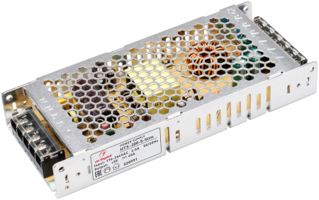 Блок питания HTS-200-5-Slim (5V, 40A, 200W) (Arlight, IP20 Сетка, 3 года) 020991