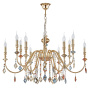 картинка Подвесная люстра MERCEDES SP6+6 GOLD/COLOR от магазина BTSvet