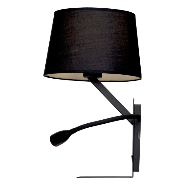 картинка Бра с подсветкой для чтения и USB Phone LOFT9993-BL от магазина BTSvet