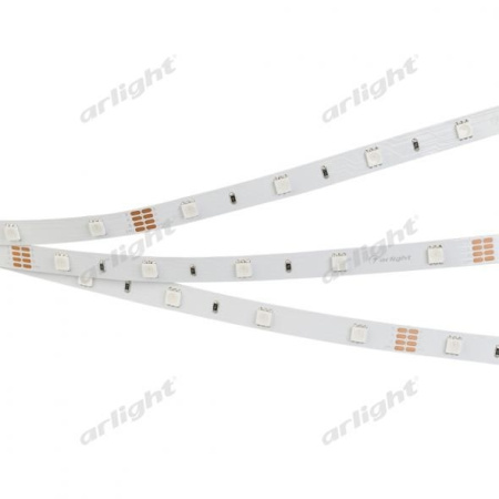 Светодиодная лента RT-B30-10mm 24V RGB (7.2 W/m, IP20, 5060, 5m) (Открытый) 022066(2)