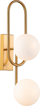 Бра настенное Opaco V000151 (11015/2W Brass)