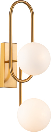 Бра настенное Opaco V000151 (11015/2W Brass)