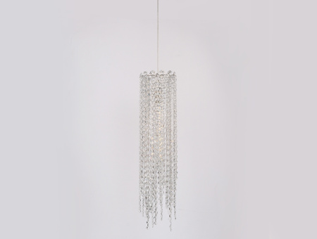 Подвесная люстра светодиодная хрустальная 10902/S