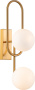 картинка Бра настенное Opaco V000151 (11015/2W Brass) от магазина BTSvet