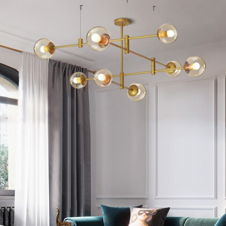 картинка Потолочная люстра GAP золото от магазина BTSvet