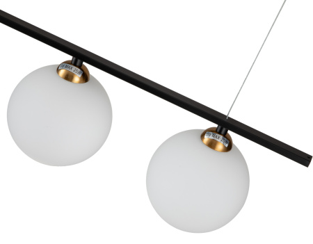 картинка Люстра подвесная Opaco V000152 (11015/3P Black) от магазина BTSvet