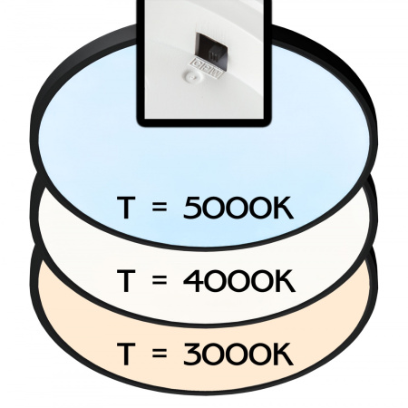 картинка Потолочный светильник светодиодный Бейсик CL738501V IP40 от магазина BTSvet
