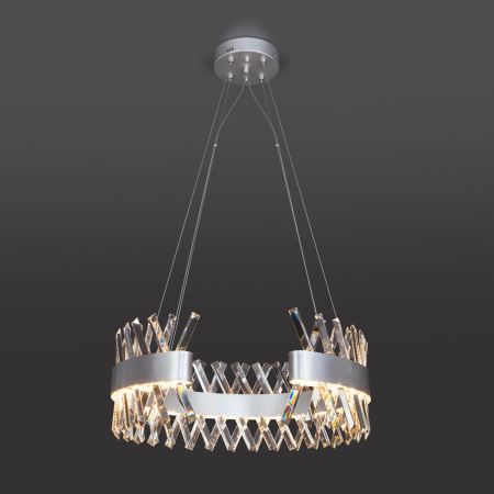 картинка Подвесная люстра светодиодная хрустальная с пультом Parete 432/1 от магазина BTSvet