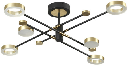 Потолочная люстра светодиодная Denzel 4321/55CL