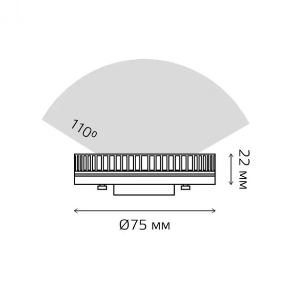 картинка Лампочка LED Elementary GX53 9W 4100K 83829 от магазина BTSvet